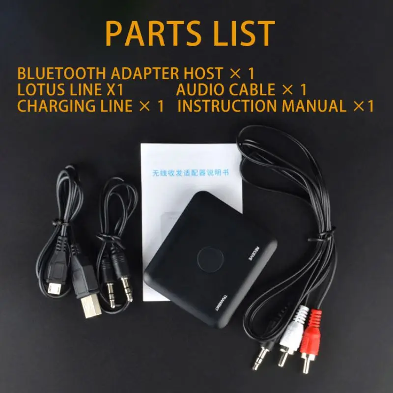 2 в 1 беспроводной Bluetooth 4,2 автомобильный комплект аудио передатчик MP3-плеер A2DP AVCP аудио адаптер портативный плеер Aux 3,5 мм