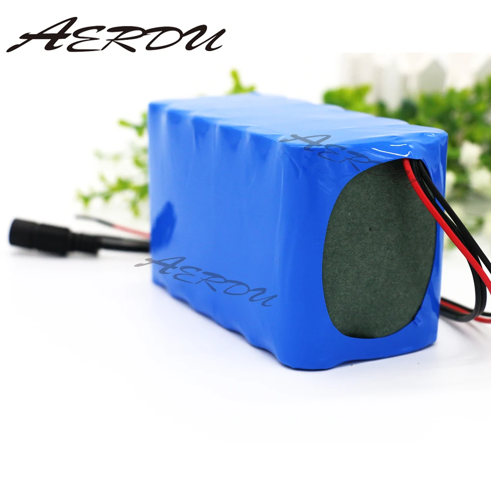AERDU 3S6P 15Ah 11 1 V 12v 250 Ватт литий ионный аккумулятор 12 6 охотничья ксеноновая лампа для