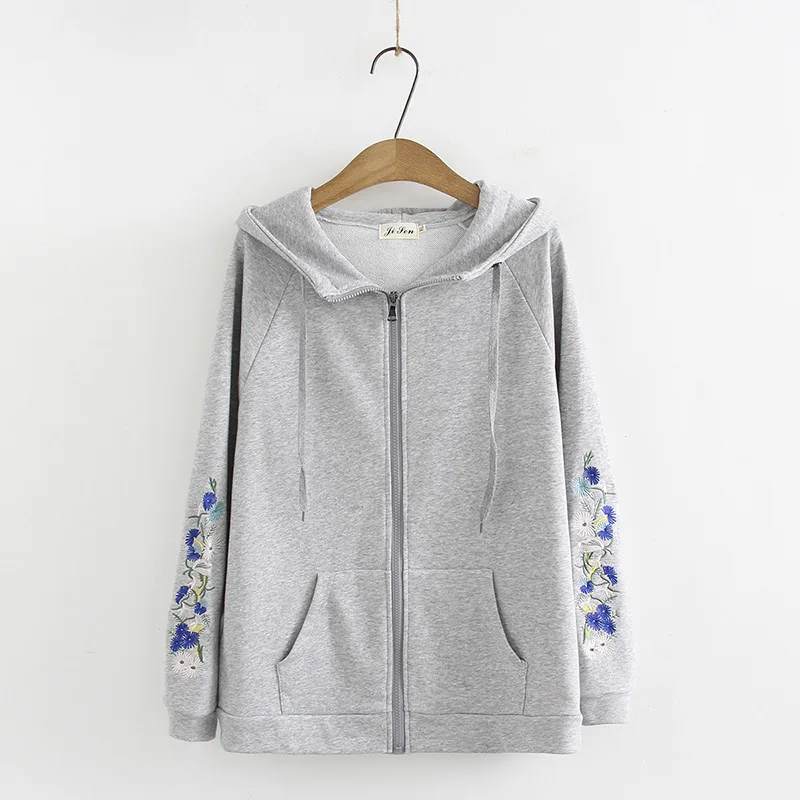 

Early Autumn Coat Women's Loose-Fit 2019 Spring And Autumn New Style Korean-style Hoodie Large Size Casual Baseball Uniform Jack