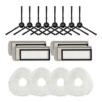 

Replacement Rags Mop Cloth Side Brushes HEPA Filter for NARWAL J1 Robot Vacuum Cleaner er Cleaning Accessories