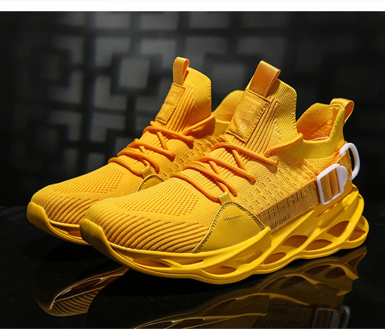 Breathable Running Shoes 46 Light Men's Sports Shoes 45 Large Size Comfortable Sneakers Fashion Walking Jogging Casual Shoes