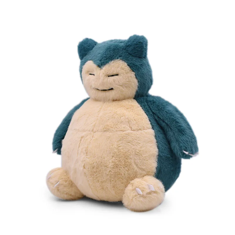 Takara Tomy Japan Anime Detective Pikachu Pokemon Snorlax Plush Soft Toy Christmas Gift for Children