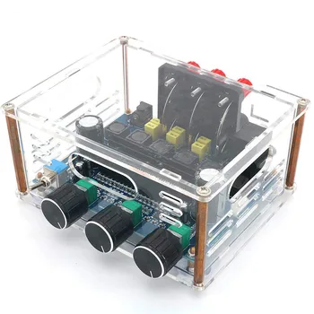 

XH-M566 High Power 2.1 Digital Power Amplifier TPA3116D2 Stereo+Bass Audio Amplifier