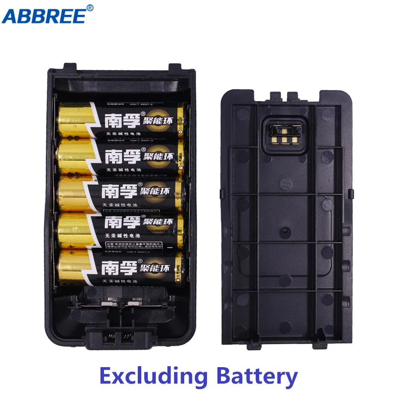 Чехол для аккумулятора ABBREE AR 889G 5 * AA Walkie Talkie (без аккумулятора|Запчасти и