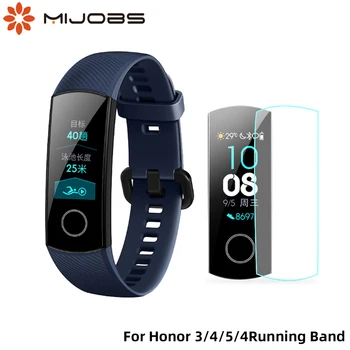 

For Huawei Honor Band 5 4 Screen Protector Anti-collision Slim Soft HD Film for Honor Band 3 Protective Honor Band 4 Running