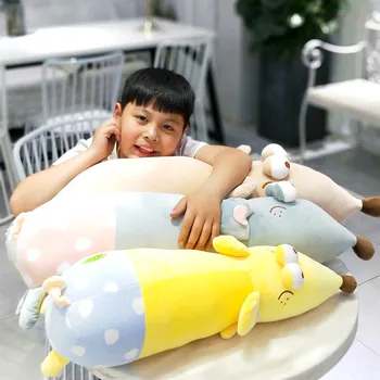 

1pc 100CM New Arrival Big Eyes Soft Plush Mouse Plushy Doll Stuffed Rat Plush Animal Toy Mascot Peluche for Kids Baby Gifts