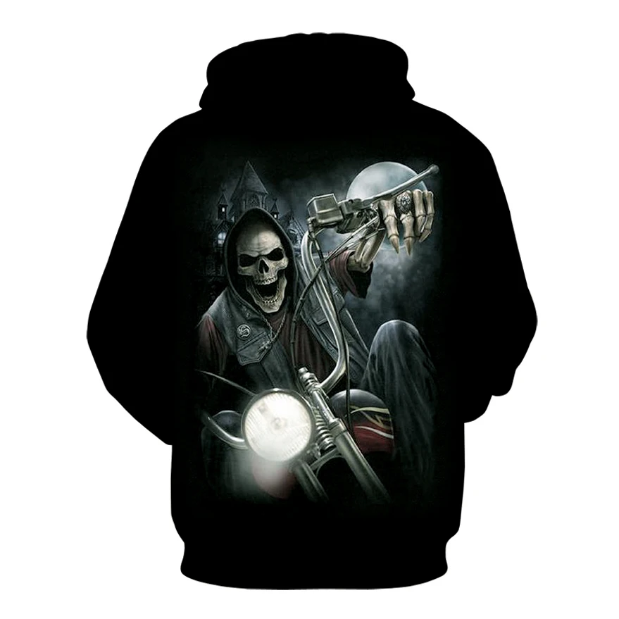Waliicorners Skull Fake Punk Hip-hop Rock Two-piece Heavy Metal Hoodie Long-sleeved 3d Pullover Hoodie 27 H6e9da5e504ac4fe7939ab7af8d6e236dM