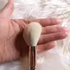 Shoushoulang Professional Handmade Make Up Brush Angled Blush Blusher Brush HZ1005 Soft Saikoho Goat Hair Makeup Brushes 5