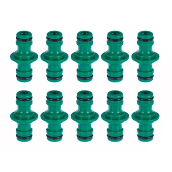 

10PCS Quick Coupling Nipples Taps Connector Yard Watering Faucet Joint 1/2 Inch