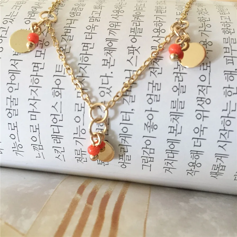 Fashion Tiny Heart Dainty Initial Necklace Gold Color Choker Necklace For Women Pendant Jewelry Gift