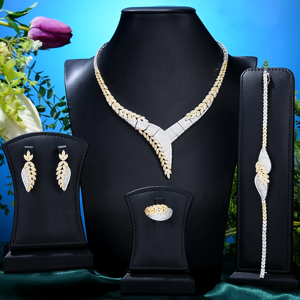 

GODKI Famous Brand Bling Sequins Luxury Africa Dubai Jewelry Sets For Women Wedding Party Zircon Wedding Bridal Jewelry Sets