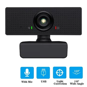 

HD 1080P Webcam Built-In Microphone Auto Focus High-End Video Call Computer Web Camera PC Laptop Game