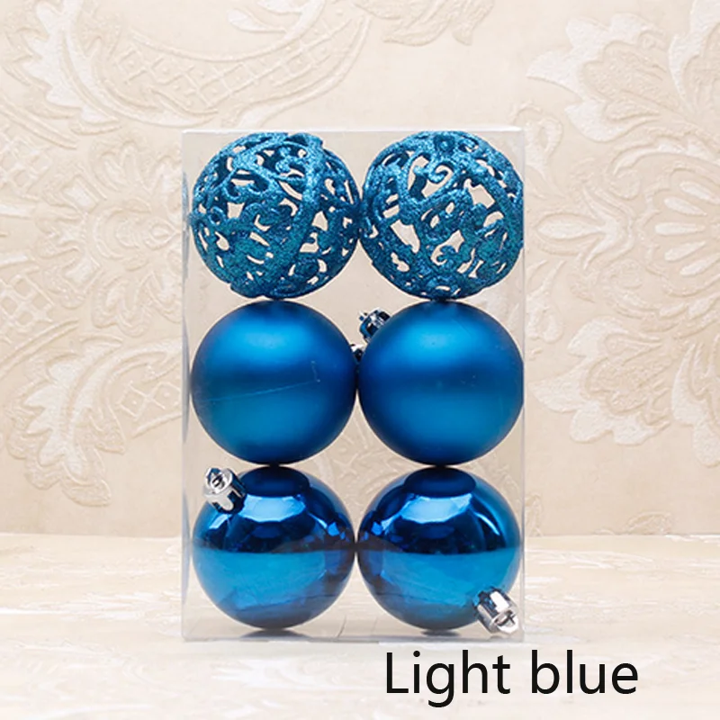 Christmas Balls Ornament Hanging Baubles Xmas Decorations for Home Colorful Balls New Year Decoration Polystyrene