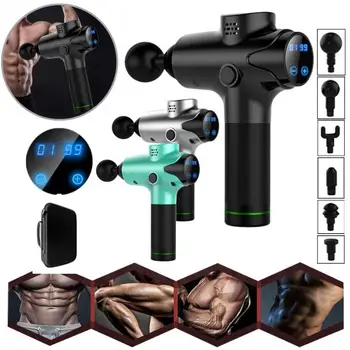

6Pcs Muscle Relaxation Massage Gun Heads Relax Deep Tissue 30 Speed Slimming Fascia Gun For Muscle Relaxation Massager