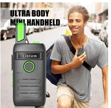 Lintom Walkie Talkie Two Way Radio UHF 16 Channels Two Way Radio for Audlt (Pack of 2)