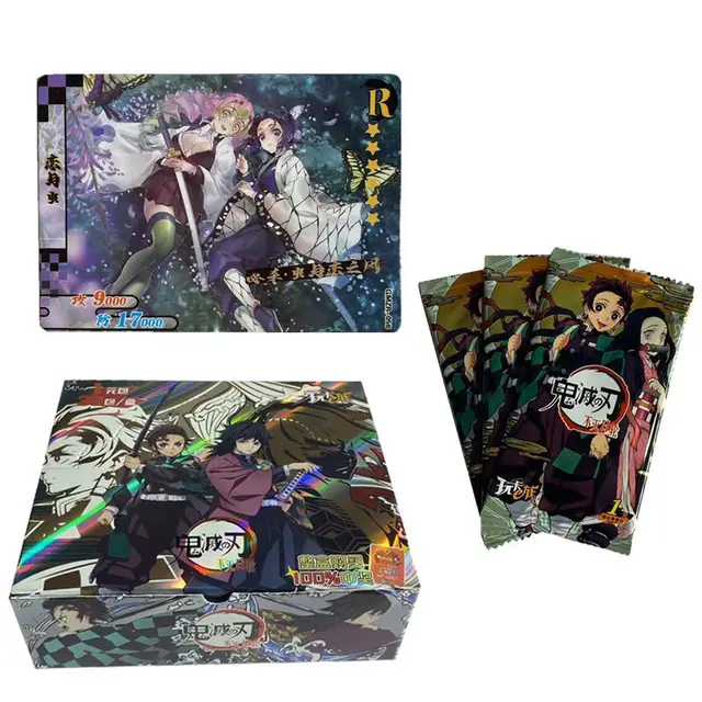 Demon Slayer Card TCG Game Cards Table Toys For Family Children Christmas Gift 2