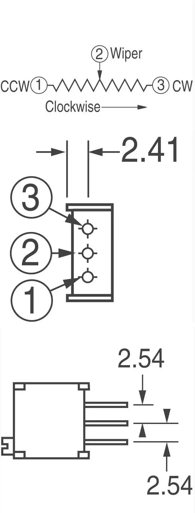 10 шт. 3296W 3296 50 100 200 500 Ом 1 K, 2K 5K 10K 20K 50K 100K 200K 500K 1 м ом 103 100R 200R 500R Подстроечный резистор подстроечный потенциометр