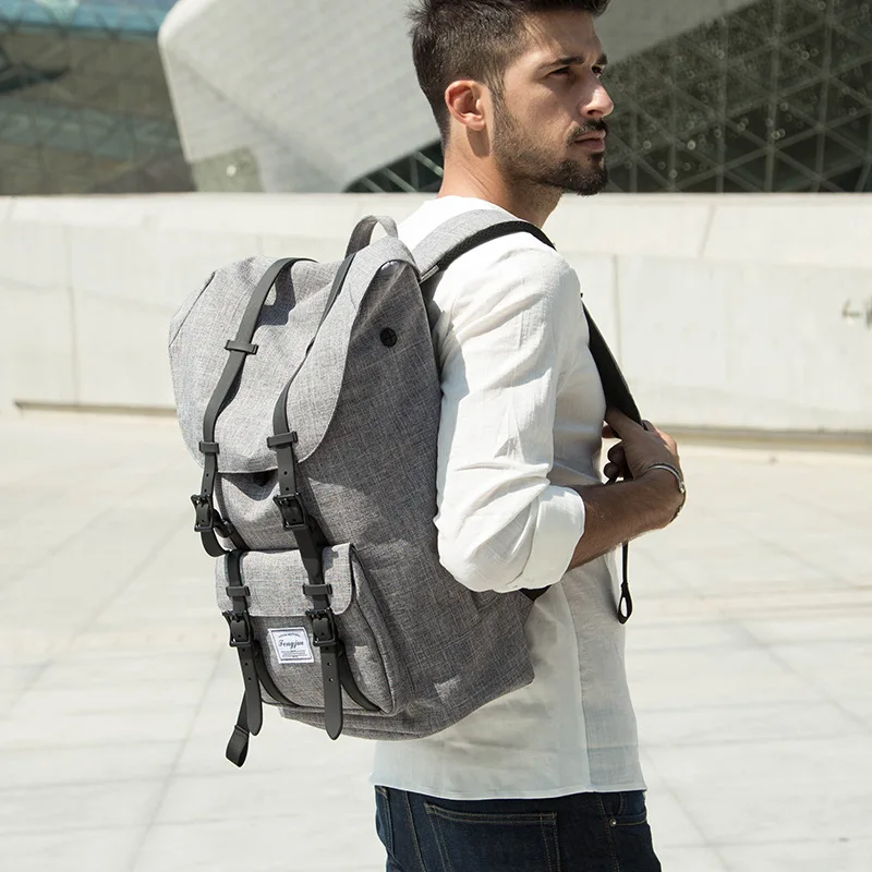 

Men Fashion Travel Bag Large Capacity Backpack Mountaineering Travel Shoulder Weekend Bag Backpack Male Bagpack Pack Design 2022