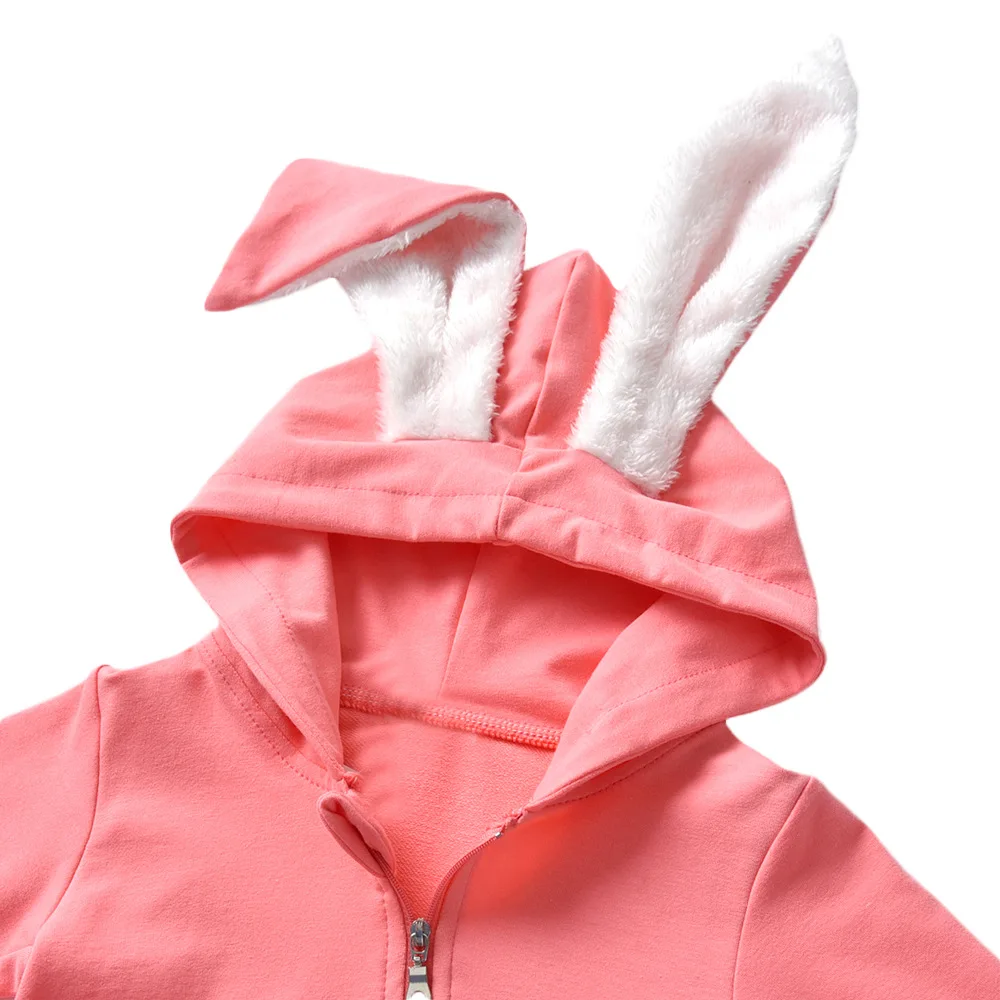 

Kids' Rompers Autumn And Winter New Style Men And Women Baby Rabbit One Piece Baby Romper Home Wear