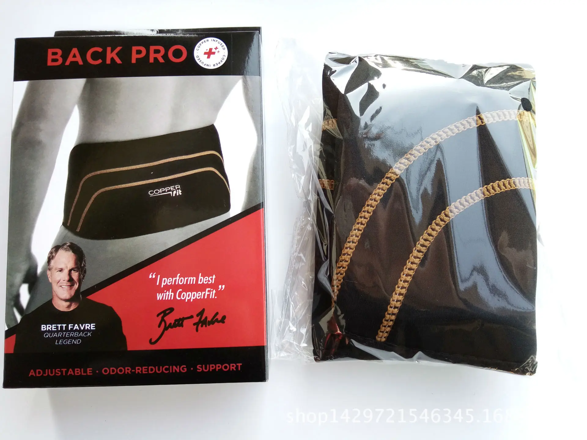 ТВ стиль Медь Fit Back Pro пояс обнимающий живот полоса