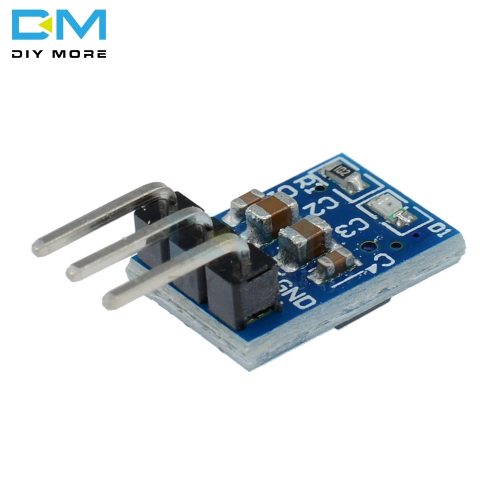 

5pcs 5V To 3.3V DC-DC Step Down Power Supply Buck Module AMS1117 800MA Automatic Adjustable Boost Board Start Limit Voltage