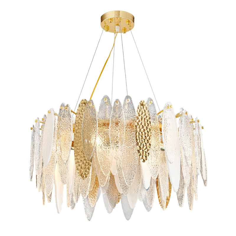 Postmodern Stainless Steel Designer Round LED lights Chandelier Lighting Lustre Suspension Luminaire Lampen For Dinning Room