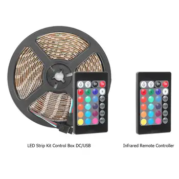 

LED WiFi Remote Controller Works with Alexa/Google Home Voice Control for 5050 RGB LED Strip Lights Change/Dimmer/Timer