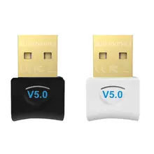 1 шт. Круглый 5,0 с CD Bluetooth приемник адаптер 5,0 беспроводной Usb адаптер двойной режим чип беспроводной передачи аудио