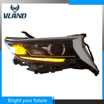 

Car Head Lamp for Land Cruiser Headlights Full LED 2017 2018 2019 for Toyota FJ150 GRJ150 LC150 Prado Head Lights