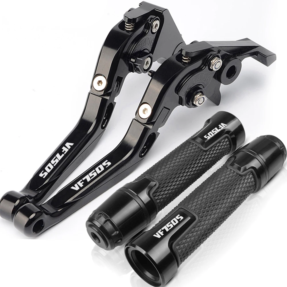 

For HONDA VF750S SABRE VF 750S VF750 S 1982-1986 1985 Motorcycle Foldable Extending Brake Clutch Lever Handle Grips Handlebars