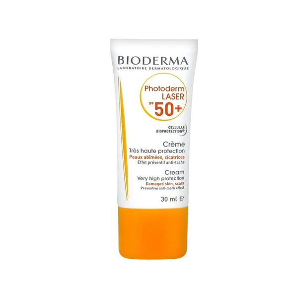 Солнцезащитный крем для лица Photoderm Laser Bioderma SPF 50 (30 мл) |