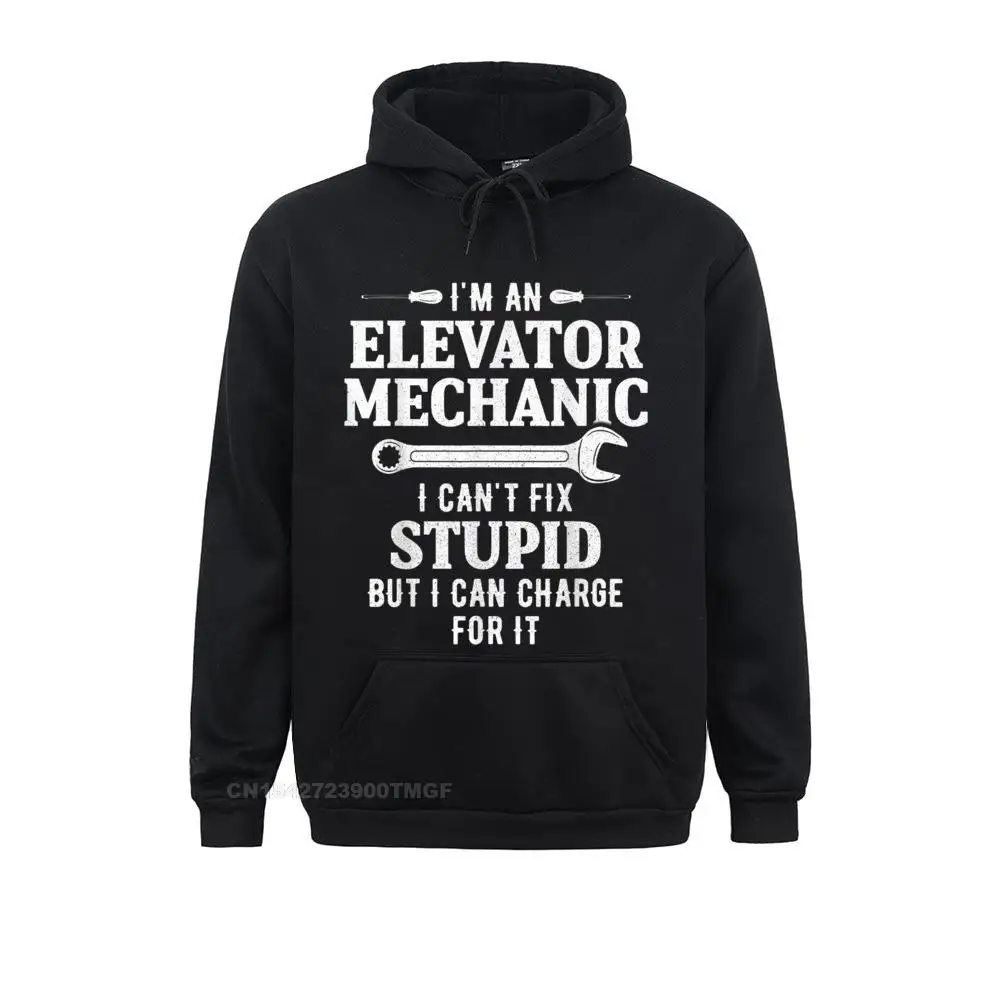 

Elevator Mechanic Maintenance Charge Technician Oversized Hoodie Hoodies Fashion Classic Student Sweatshirts Sportswears