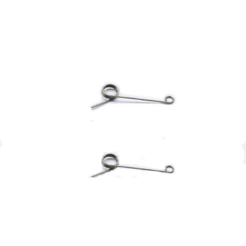 

10pcs wire diameter 0.8mm big OD 7.5mm small outer diameter 4.4mm number of turns 3 ring torsion spring 20mm/10mm corner long