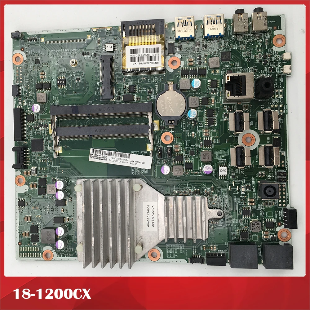 100% All in One Motherboard for HP 18-1200CX 698416-001 703642-001 703642-501 Fully Tested | Компьютеры и офис