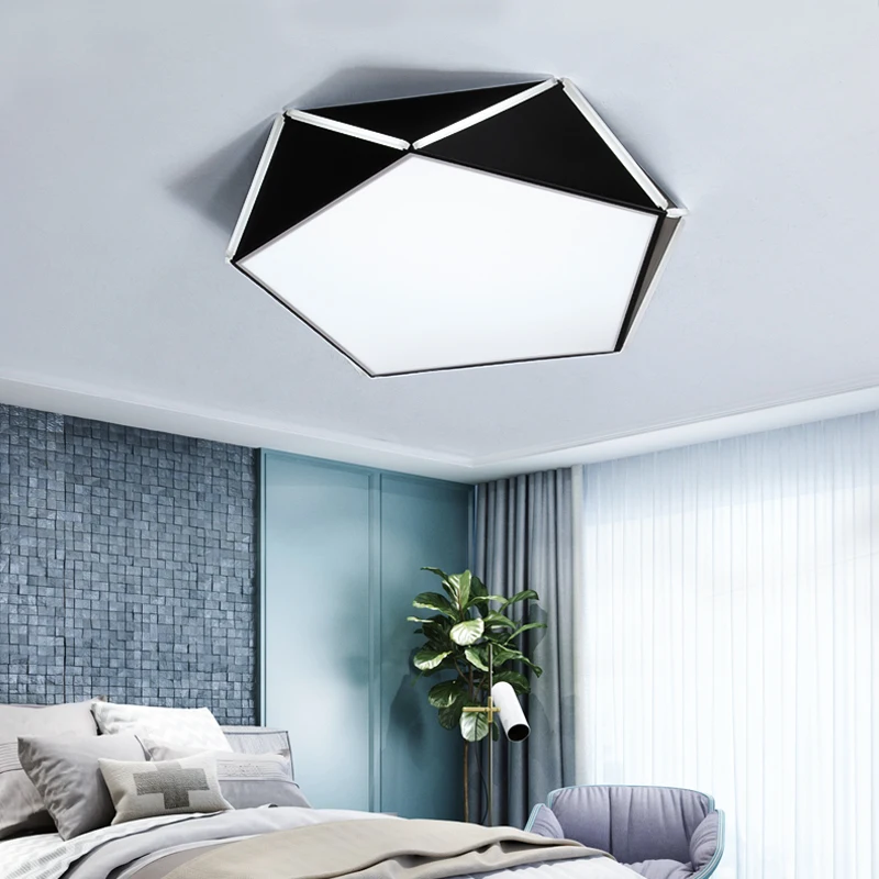 

Светодиодные потолочные светильники, современный минималистичный светильник для гостиной, спальни, столовой, новое домашнее комнатное освещение, Алмазное украшение, потолочные лампы