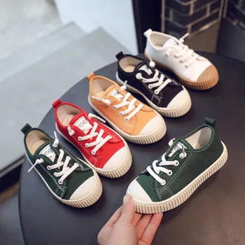 

Fashion Girls Casual Shoes White Skate Sneakers Toddlers Kids Children's Anti-slid Sports Shoes 2020 Autumn New Student D462