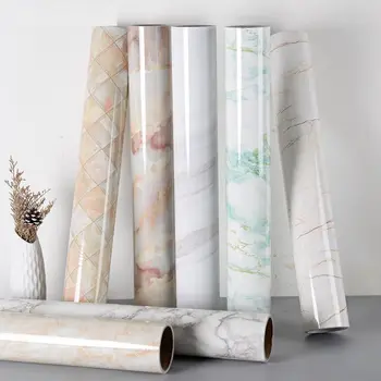

Modern 3D self Adhesive Wallpaper Desktop Waterproof Marble Wallpaper Vinyl Self Adhesive Wall Paper Solid Color Home Decoration