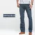 Мужские Джинсы свободного кроя Слегка Расклешенные Slim Fit Сине Черные Брюки Дизайнерские Классические мужские Стрейч Джинсовые Брюки