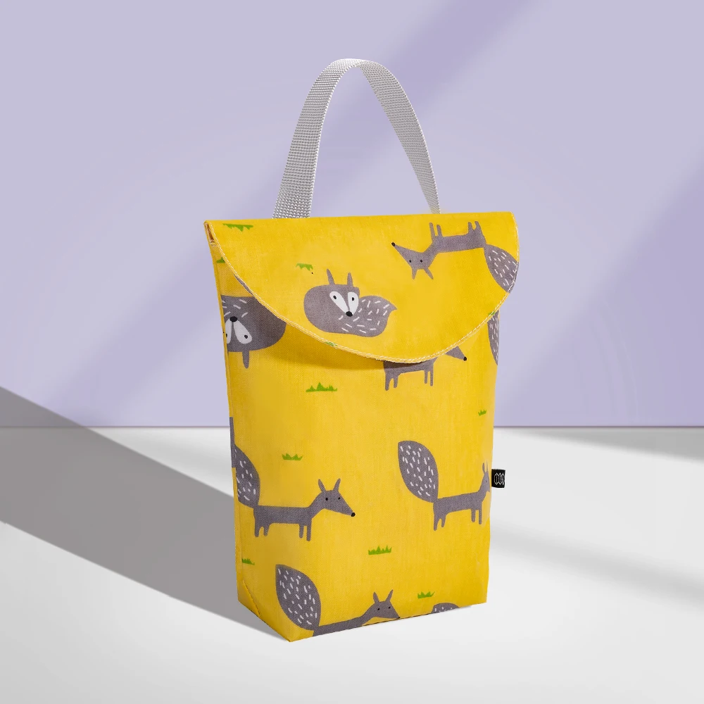 yellow fox Модная женская сумка-мессенджер с изумрудным котом, женская сумка через плечо, женская сумка, сумка через плечо, сумки через плечо для холщовой сумки - Цвет: yellow fox