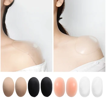 

Women Soft Silicone Shoulder Push Up Pads Non Slip Shoulder Enhancer Shaper