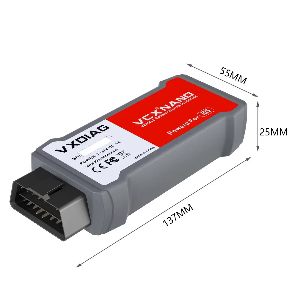 VXDIAG VCX NANO OBD2 for Ford/Mazda 2 in 1 with IDS V129