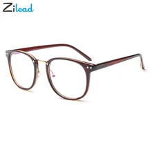 Zilead очки для чтения негабаритная рамка для женщин и мужчин ультралегкие полимерные оптические очки унисекс винтажные компьютерные простые очки