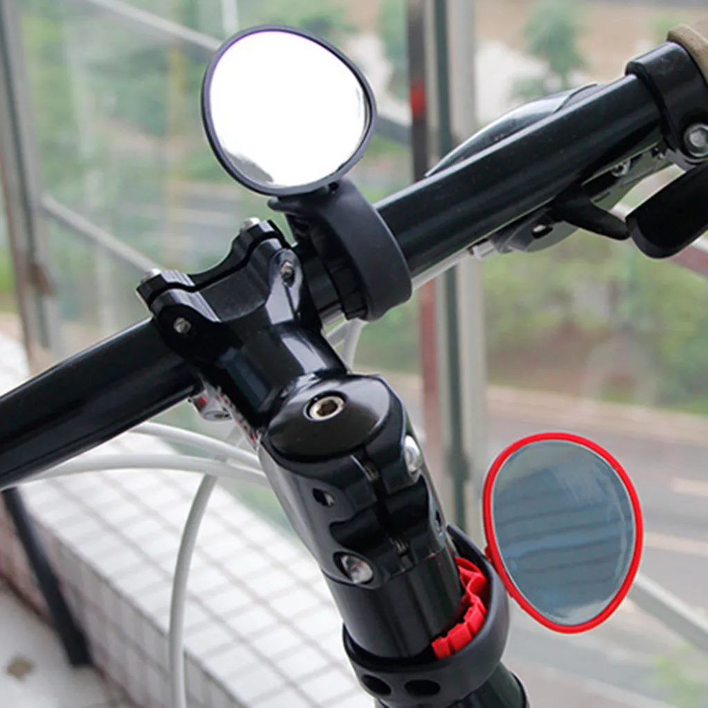 accesorios para bicicleta Rotatable Adjustable 360 Degree Handlebar Rear View Mirror Cycling bicycle accessories#PEX