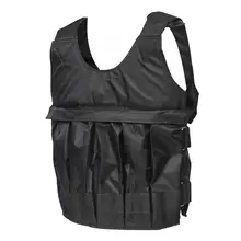 Удобный вес ed жилет Регулируемый Вес тренировочный жилет ткань Оксфорд фитнес вес жилет износостойкий бег спортивная одежда