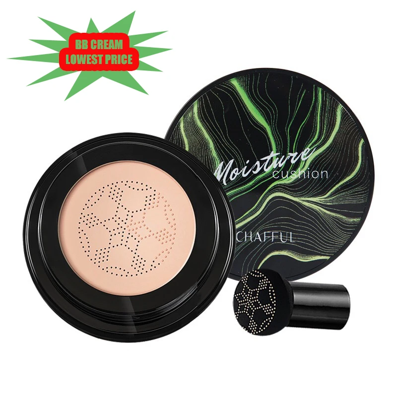 CHAFFUL Mushroom Head Air Cushion BB Cream Concealer cc cream Foundation Whitening bb cream korean cosmetics SUNISA CC TSLM1