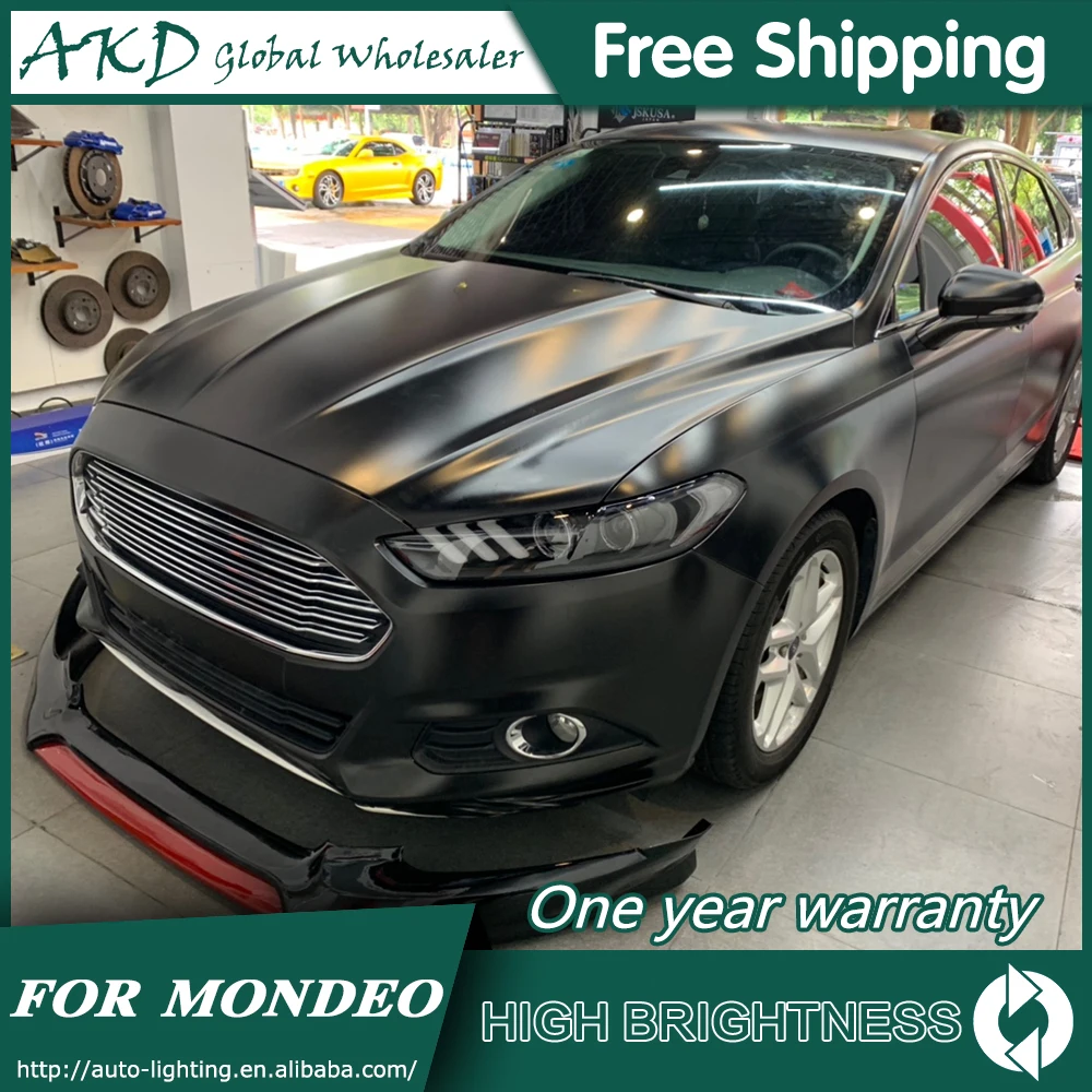Головной светильник s для автомобиля Ford Fusion 2013- Mondeo DRL Дневной ходовой светильник светодиодный Биксеноновая лампа противотуманный светильник тюнинг автомобильные аксессуары