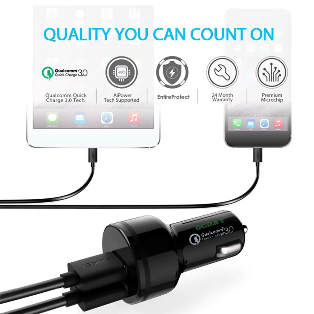 Мини USB Автомобильное зарядное устройство с двумя портами адаптер для iPhone x 7 XR XS 8 huawei p20 lite samsung Galaxy S8 S9 Зарядное устройство USB Lader Autolader