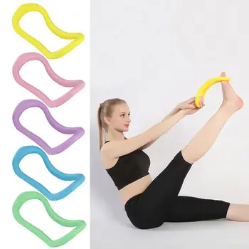 

Retail/Wholesale 2pcs Soft Yoga Ring TPE Mobility Pilates Stretch Support Circle Fitness Resistance Strength Equipment