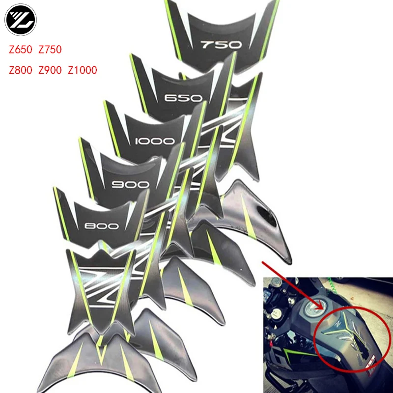 Мотоциклетная наклейка модель moto gp для Kawasaki Ninja Z750 Z650 Z800 Z900 Z1000 на топливный бак в