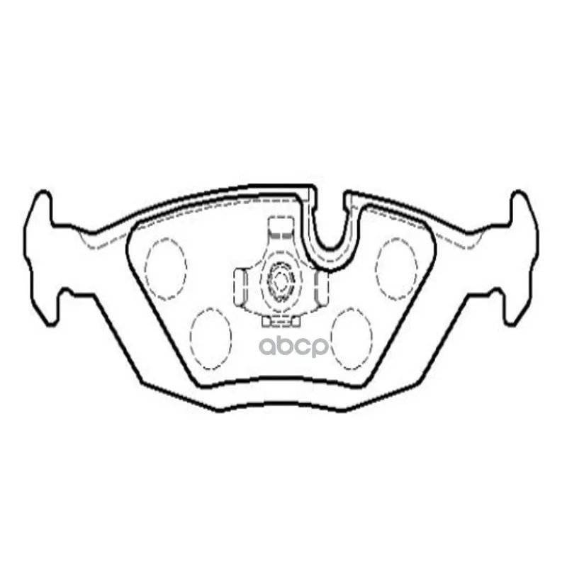Колодки Тормозные Задние Ctr Ckb11 Ctr арт. CKB11